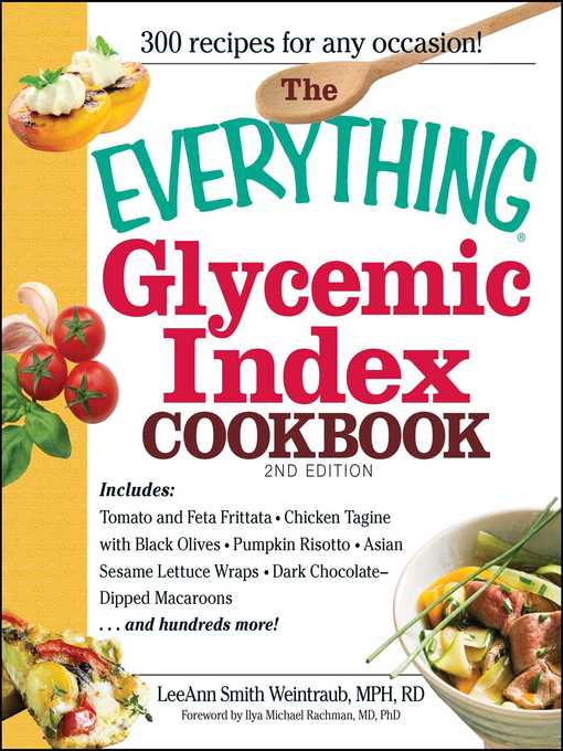 Title details for The Everything Glycemic Index Cookbook by LeeAnn Weintraub Smith - Wait list